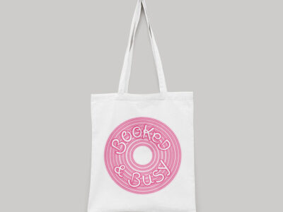 Booked & Busy Tote Bag