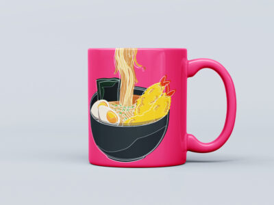 My Pink Ramen Mug